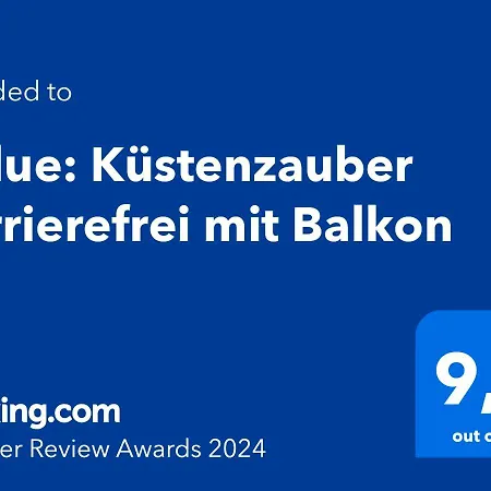 Cblue: Kuestenzauber Barrierefrei Mit Balkon Heiligenhafen